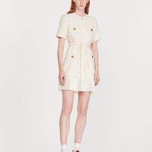 NWT Sandro Tweed Dress